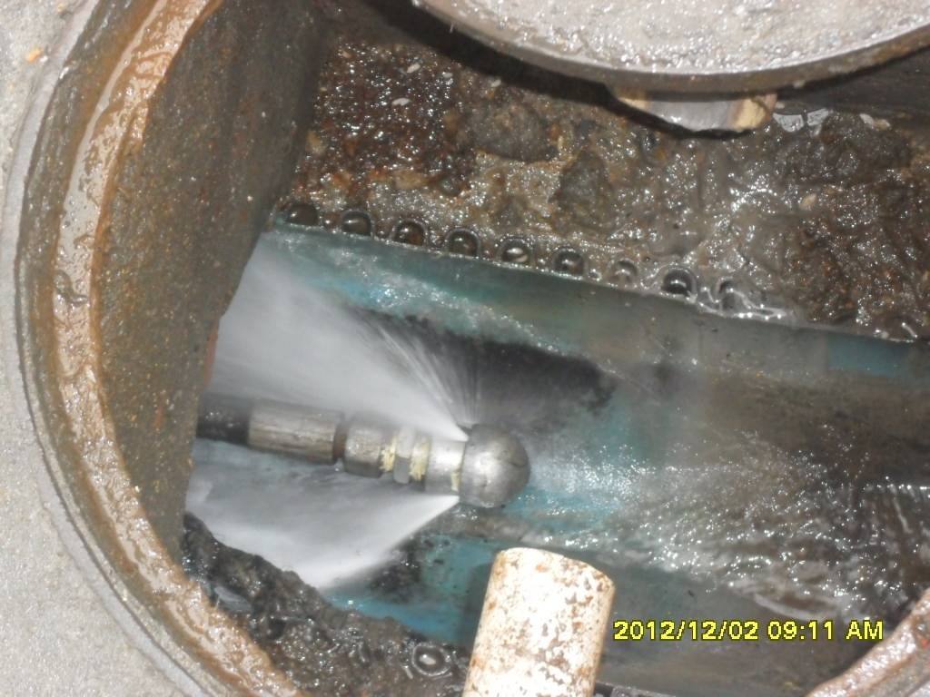 庆城污水管道高压清洗